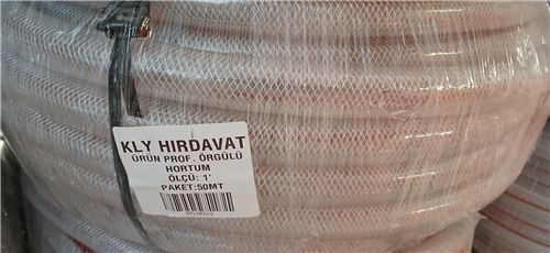 Profesyonel Örgülü Hortum 1” 19 Kg (50 Mt/Paket)